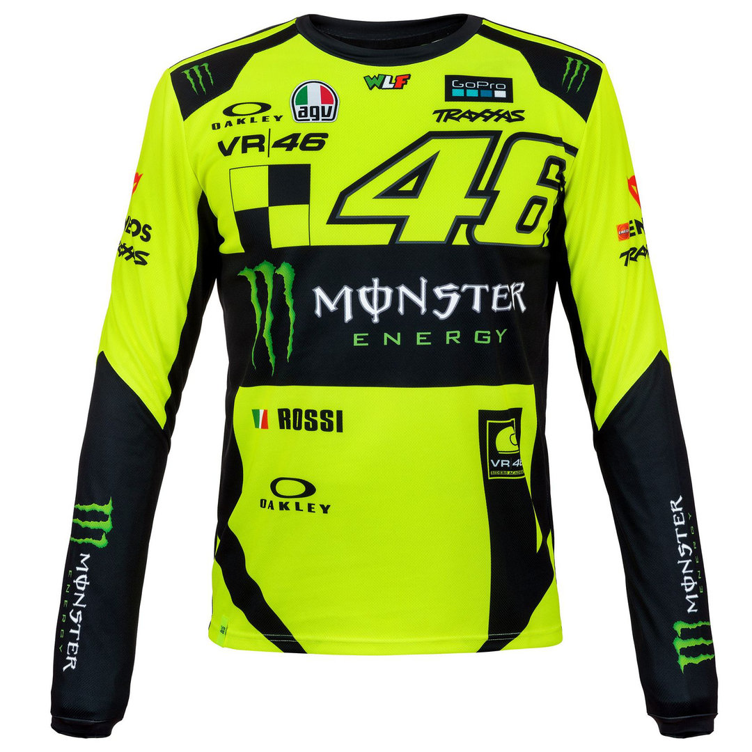 a creditor mosquito Environmentalist Long Sleeve T-Shirt Monza Monster VR46 - Pit Lane 9 Shop